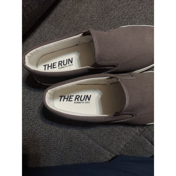 Kenneth Cole The Run Slip On Mens Grey Shoes Casual Size 9M - Picture 7 of 9